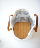 Branch Market & Picnic Tote | Medium (2 layers of 18 oz canvas NO thermal lining)